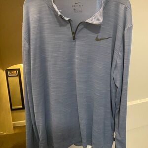 Nike Dri-FIT Blue Long Sleeve Pullover